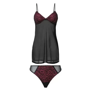 لباس خواب زنانه اسمارا مدل 85-spitze-zierschleife-317729-mit-viskose