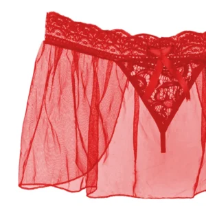 شورت زنانه شباهنگ مدل Lace Skirt