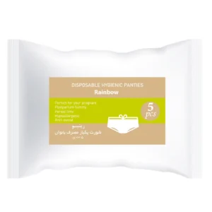شورت زنانه یکبار مصرف رینبو مدل Disposable بسته 5 عددی
