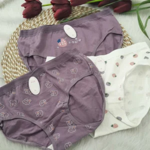 شورت زنانه مدل نخ پنبه کتان مجموعه 3 عددی