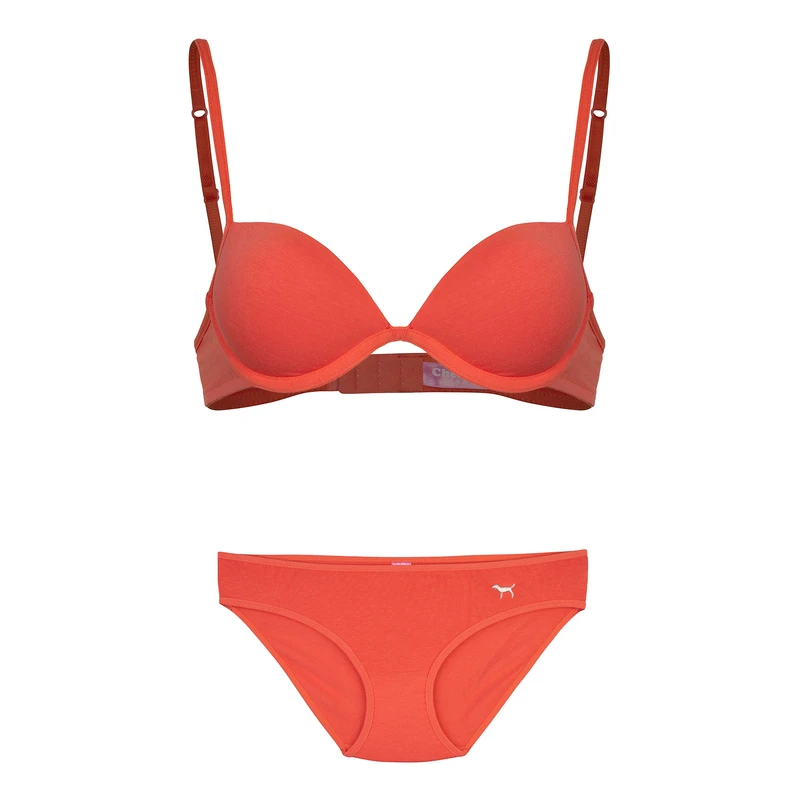 ست شورت و سوتین زنانه چری پینک مدل SKYB ست شورت و سوتین زنانه چری پینک مدل SKYB