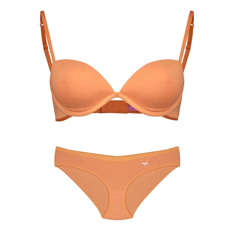 ست شورت و سوتین زنانه چری پینک مدل SKYB ست شورت و سوتین زنانه چری پینک مدل SKYB