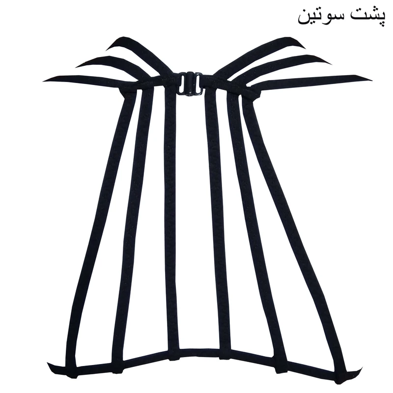 ست شورت و سوتین زنانه شیک فام مدل 34853