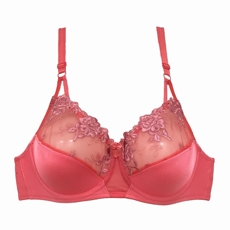 سوتین زنانه شارمین مدل پرلون فنردار