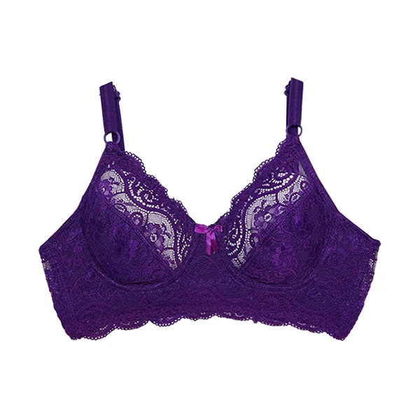 سوتین زنانه شارمین مدل دانتل کش پهن فنر دار سه قزن کد ZP92.2