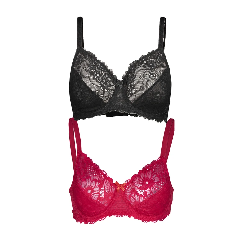 سوتین زنانه ژولانیک مدل S-BR بسته دو عددی