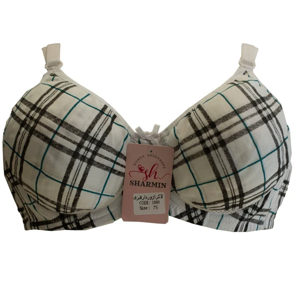 سوتین زنانه شارمین مدل لاکرا ژوردار کد ZP72.1