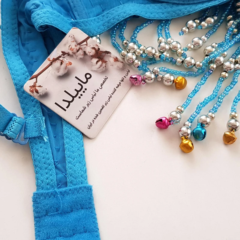 سوتین زنانه ماییلدا مدل فنردار پولکی کد 4512-12 سوتین زنانه ماییلدا مدل فنردار پولکی کد 4512-12