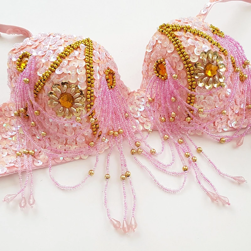 سوتین زنانه ماییلدا مدل فنردار پولکی کد 4512-3