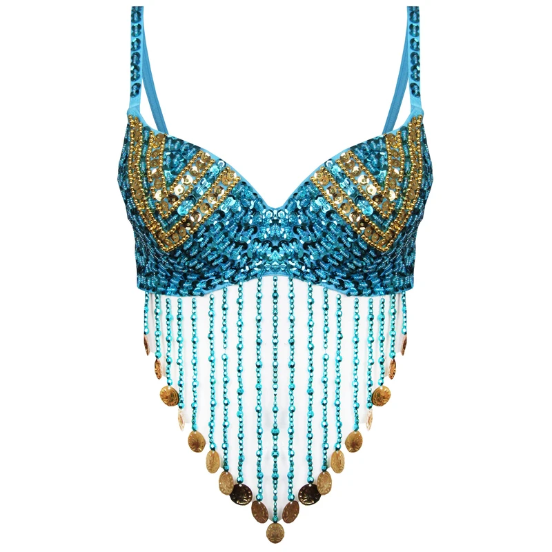 سوتین زنانه ماییلدا مدل پولک دوزی فنردار کد 4512-9